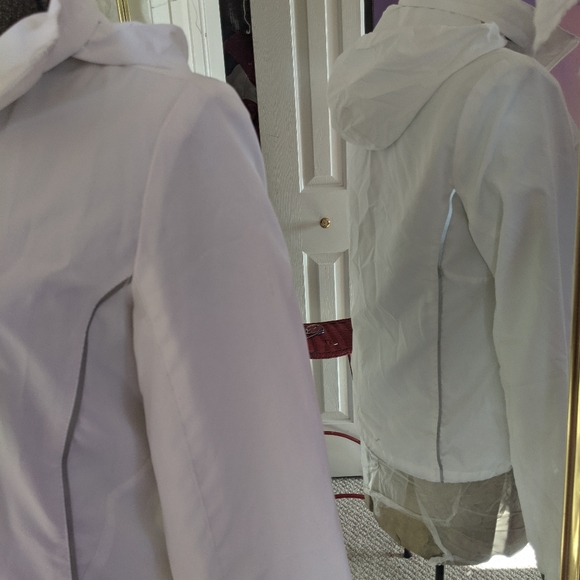 Diadora medium white windbreaker jacket - Picture 3 of 5
